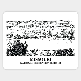 Missouri National Recreational River Sticker